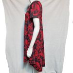 LuLaRoe  Carly Red & Black Dress (XXS) Photo 2