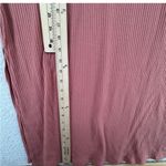 Hurley  Sleeveless Ribbed Side Slit Maxi Dress in Faded Rose Photo 5