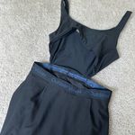 Outdoor Voices  Black Cutout Back Court/Pickleball Dress With Shorts Photo 6