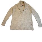 Tommy Hilfiger Womens New L Tan Long Sleeve Toggle Sweater Cozy Cardigan Size L Photo 2