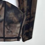 Zyia Bronze Hendrix Metallic Pocket Drawstring Luxe 7/8 Legging Athletic Active Photo 5