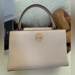 Tory Burch  Britten Mini Satchel Crossbody– Delicate Pink Leather Sold Out NWT Photo 3