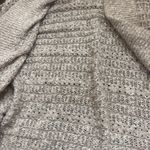 Frye  Women's Open Front Knit Cotton/Wool Blend Cardigan Pale Mauve Small Photo 6