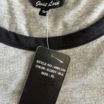 Just Love New  Beauty Sleep Gray Black Raglan Nightshirt Nightgown Juniors XL NWT Photo 5