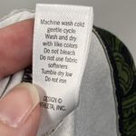 Athleta Top Tic Tac Toe Tank Womens Size Small Blue Green Paisley Racer Back Photo 5