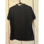 Lady Hagen  Short Sleeve Collared V Neck Golf Polo Shirt Black White Size XL Peru Photo 5