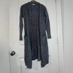 Antonio Melani  Cashmere Whimsigoth Dark Academia Open Front CozySoft Cardigan M Photo 4