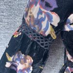 Whimsigoth Juniors Dress M Black Velvet Burnout Empire Floral Dark Romantic Boho Size undefined Photo 11