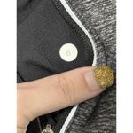 Lululemon  Star Runner Long Sleeve Shirt Heather Gray Black Silver Rulu Size 6 Photo 11
