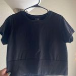 Aerie Black Crop Top Photo 0