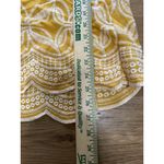 Solitaire Yellow Women Embroidered Top Sz S Boho Romantic Hippie Gypsy Peasant Photo 3