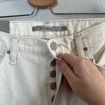 Hudson Jeans Hudson Rosie High-Rise Wide Leg Ankle Jeans Size 27 Ecru White Denim Photo 6