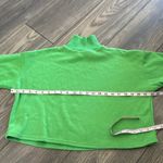 ZARA  Bright Green Knit crop Sweater long sleeve Photo 3