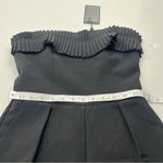 The Kooples  Strapless Jumpsuit Womens Size 2 Black Side Zipper‎ Pockets NEW Photo 8