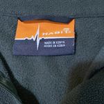 Habit  green/camo 1/4 zip pull over fleece long sleeve size Medium Photo 7