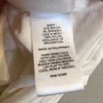 EXPRESS Womens Small Ivory Lace Short Sleeve mock neck Top Photo 6