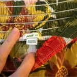 Aerie  Pull On Aline Maxi Skirt Floral Hawaiian Boho Size Small Photo 3