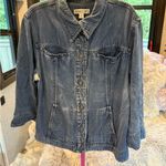 Coldwater Creek Classic Blue Jean Jacket size 16 XL Photo 4