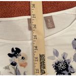 Chicos 3 US Size XL Colorful Floral Rhinestone Lace Top Blouse Boho Beach‎ Photo 8