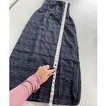 Theory Dress Womens 00 Blue Bramnen Stripe Slit Side Strapless Maxi Cotton Photo 5