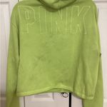 PINK - Victoria's Secret  Neon Green Hoodie Photo 4