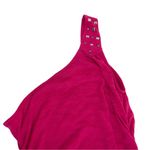 Derek Heart  Small Pink One Shoulder Body Con Top 17j Photo 4