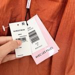 Avec Les Filles NWT Ribbed Key Hole One Piece Bodysuit in Lava Rock Sz M Photo 4