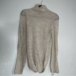 Theory  Twisted Turtleneck‎ Sweater L Long Sleeve Baby Alpaca Blend Soft Pullover Photo 1