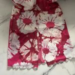 Anthropologie  Long-Sleeve Mock-Neck Mesh Printed Slim Midi Dress Pink XXS Retro Photo 10