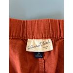 Universal Threads Universal Thread shorts womens size 3X rust color linen blend elastic waist Photo 3