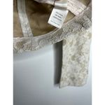 Ecru  Zipper Front Floral Lace Blazer Jacket 4 Photo 5