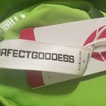 Perfect Goddess Lime Firm Ab Fitness One Shoulder Sports Bra Photo 1