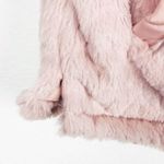 TEEZ HER Pink Reversible Faux Fur Puffer Quilted Full Zipper Vest, Size Medium Photo 10