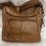 The Sak Esperado Leather Purse with Hippie keychain “Happy & Free” Photo 2