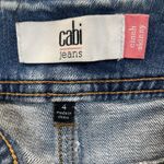 CAbi Womens 4 Jeans #5492 Cinch Skinny CARPENTER WASH Stretch Ankle Raw Photo 5