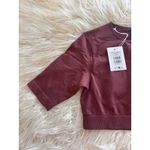 Gymshark  Everyday Seamless Crop Top Burgundy Brown
Size Large Photo 1
