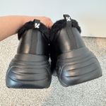 NWOT Koi Fur Trim Chunky Platform Sneakers Dolls Kill Grunge Festival Black US 8 Photo 4