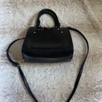 Steve Madden  Black Satchel with Gold Hardware Photo 1