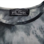 Evil Twin Dress Size Large Women's Shades Of Smoke Dress A-Line Dress Sheer Mesh See Through Material Photo 5