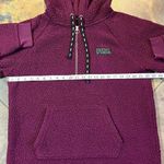 PINK - Victoria's Secret PINK Victoria’s Secret Sherpa Teddybear Pullover Hoodie Half Zip Large Photo 9