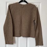 ZARA Trafaluc Pearl Epaulette Sweater - Size M Photo 4