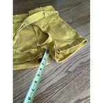 EXPRESS Super High Rise Shortie Belted Paperbag Jean Shorts Size 8 Stretchy Photo 4
