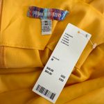 Urban Outfitters  Cowl Neck Slip Dress M Satin Mini Yellow Party Cocktail‎ NWT Photo 1