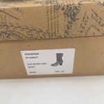 Free People Elle Boots Size 10 NEW Slouchy Leather Block Heel NWT/Box Beige Boho Photo 4