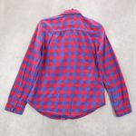Hollister  Red Flannel Plaid Vintage Y2K Gingham Buffalo 90s Urban Shirt Large Photo 1