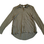 Ecru NWT  Olive Mara Shirt Side Buttons Button Down XS Photo 0