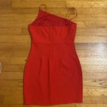 Hello Molly Red Cocktail Dress Photo 5