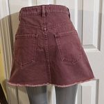 We The Free  Zip It Up Denim Mini Skirt Photo 3