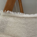 Madewell  Villagrove Sweater Tank in Bright Ivory. Size Small. Photo 7