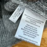 Calvin Klein Jeans Sweater 3/4 Zip Boxy Knit Logo Spellout Chunky Pullover Sz XL Photo 2